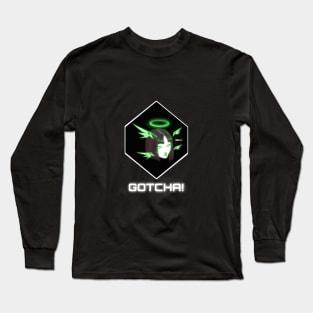 I gotcha an angel anime girl (shiny green) Long Sleeve T-Shirt